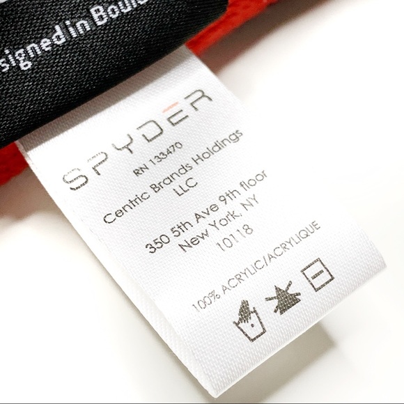 Spyder Men’s Red Black Reversible Beanie  One Size - Picture 6 of 6